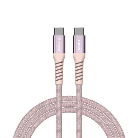 VERBATIM USB 2.0 Type C Összekötő Rózsaszín 1.2m 31857