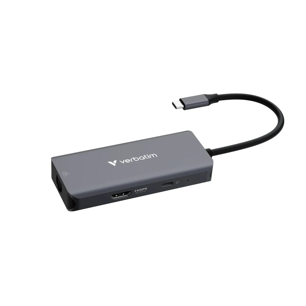VERBATIM USB-C Essentials Multiport Hub 6 ports v2