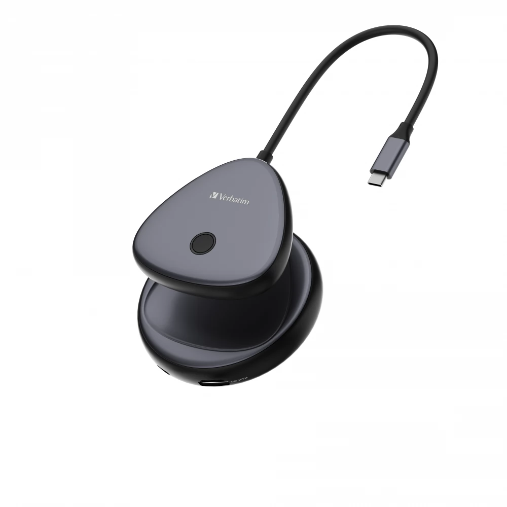 VERBATIM WDA-02 USB-C Wireless Display Adapter with Hub