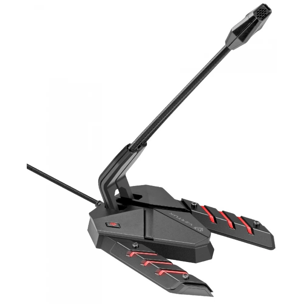 VERTUX Streamer-3 gaming mikrofon fekete