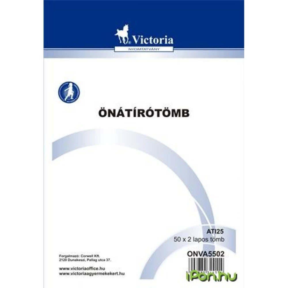 VICTORIA A5-ös önátírótömb 50x2 lap