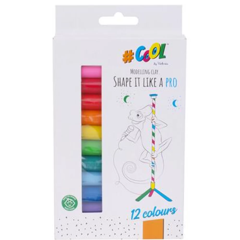 VICTORIA Cool Gyurma színes 12 db 200g