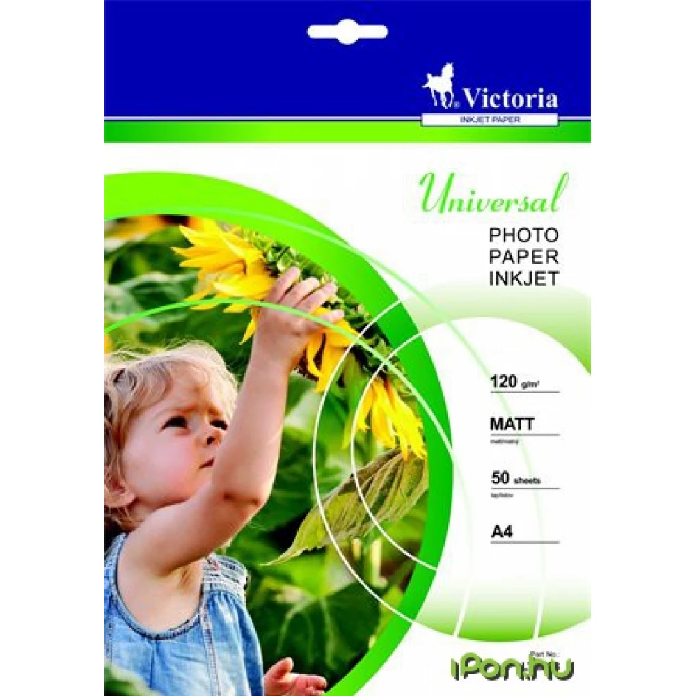 VICTORIA Fotópapír tintasugaras A4 120 g matt Universal