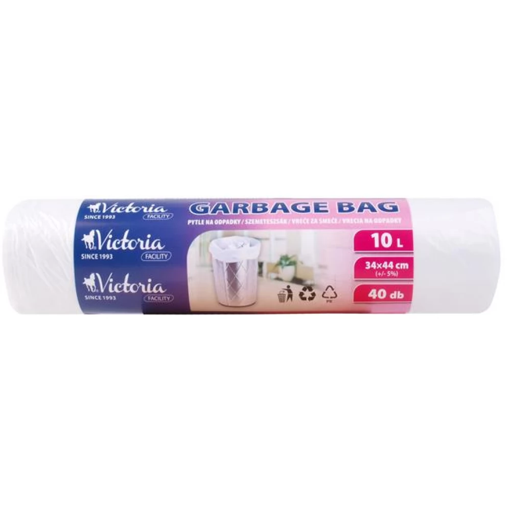 VICTORIA Szemeteszsák 10 l 40 db