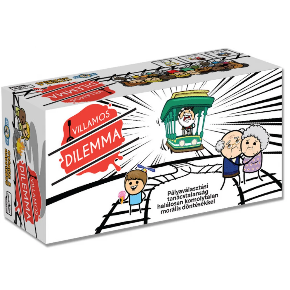 Villamos dilemma társasjáték