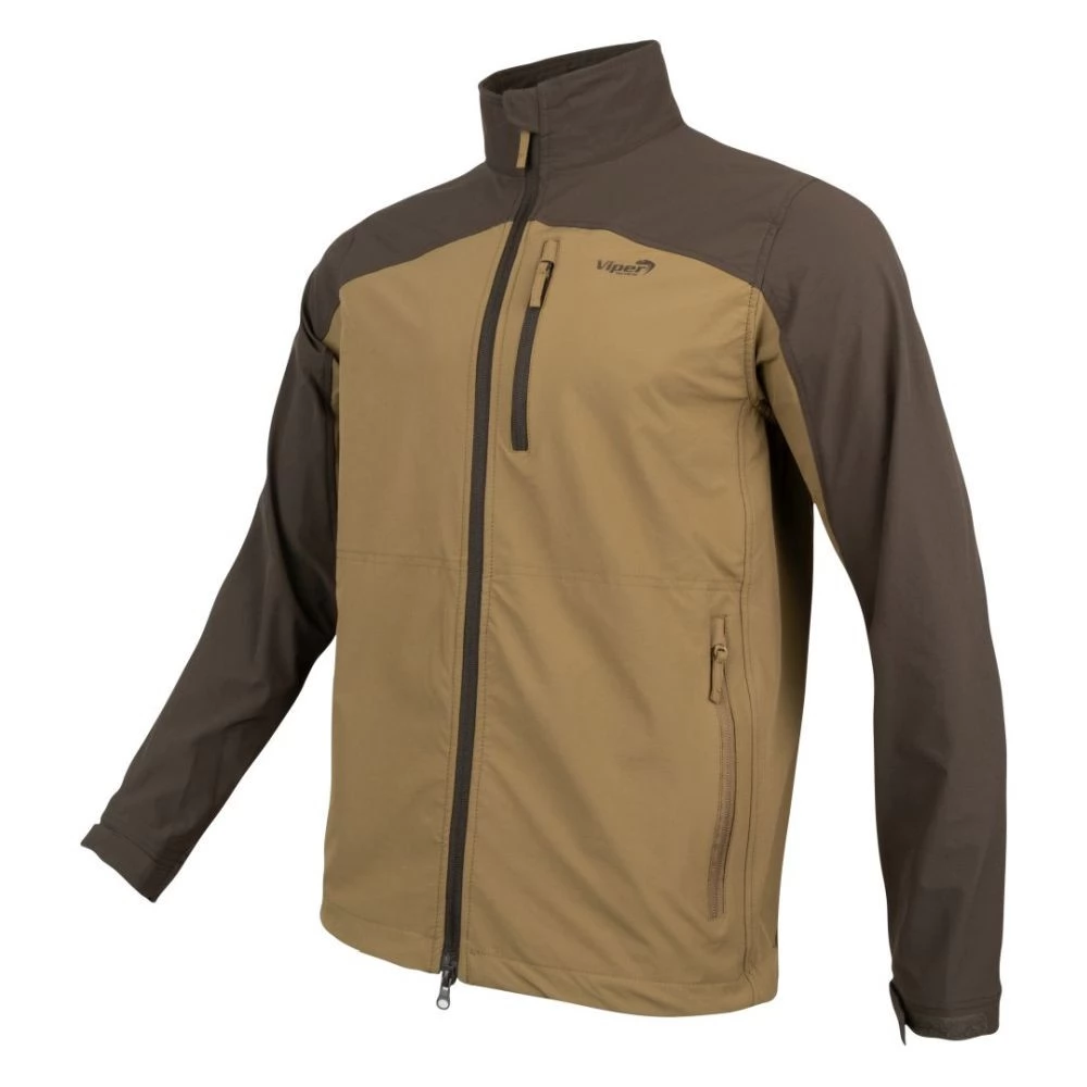 VIPER TACTICAL Lightweight Softshell kabát bézs L
