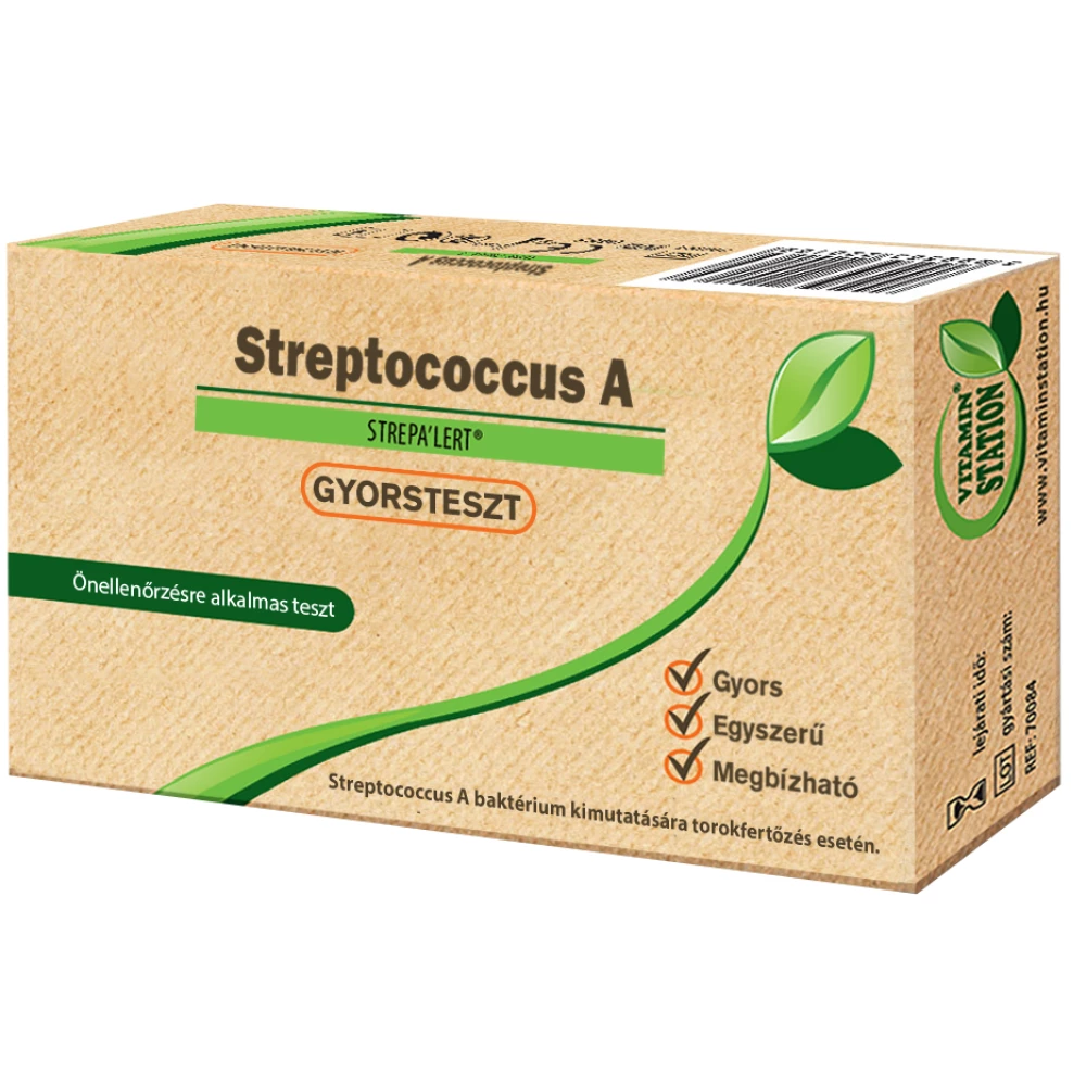Vitamin Station streptococcus a gyorsteszt 1 db