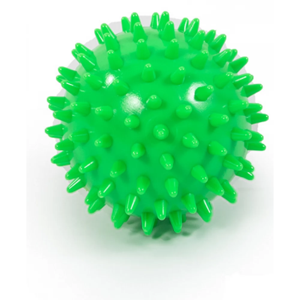 VIVAMAX Tüskés masszírozó labda 9 cm zöld