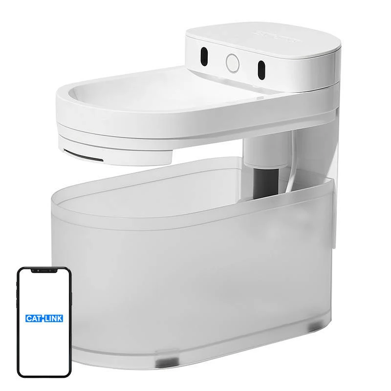 VIVAX CL-WB-02 Pure 3 smart kutya és macska szökőkút/itató Fehér