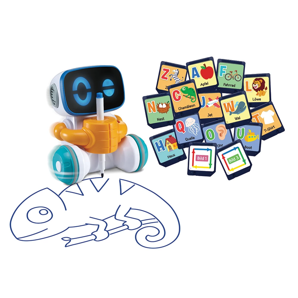VTECH Codi az intelligens rajzoló robot NÉMET nyelvű