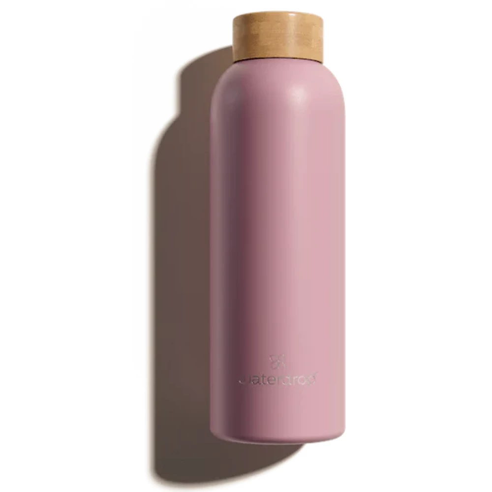 WATERDROP Waterdrop rozsdamentes acélkulacs pink 600ml 1 db
