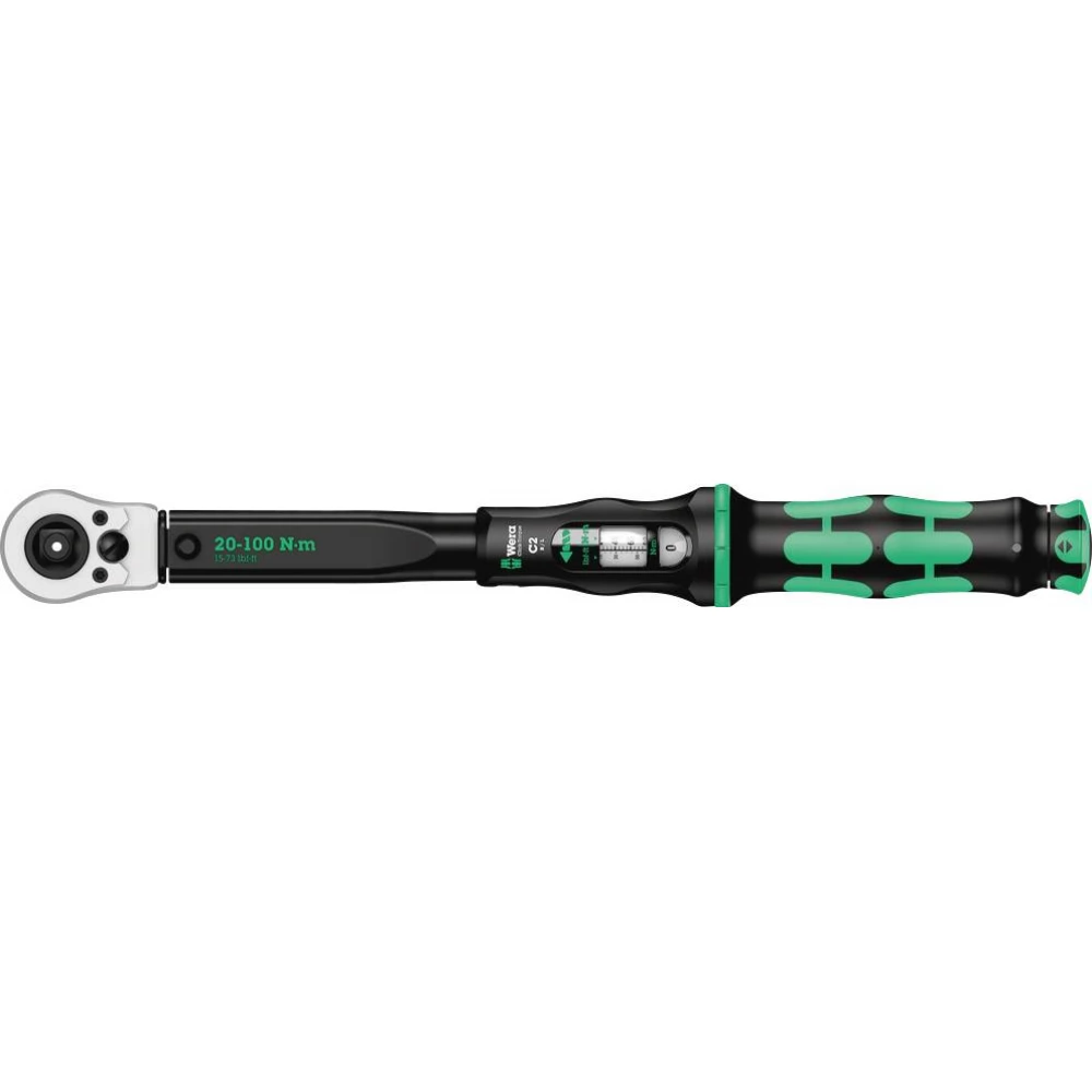 WERA 05075625001 Click-Torque C 2 Push R/L Nyomatékkulcs 20-100Nm