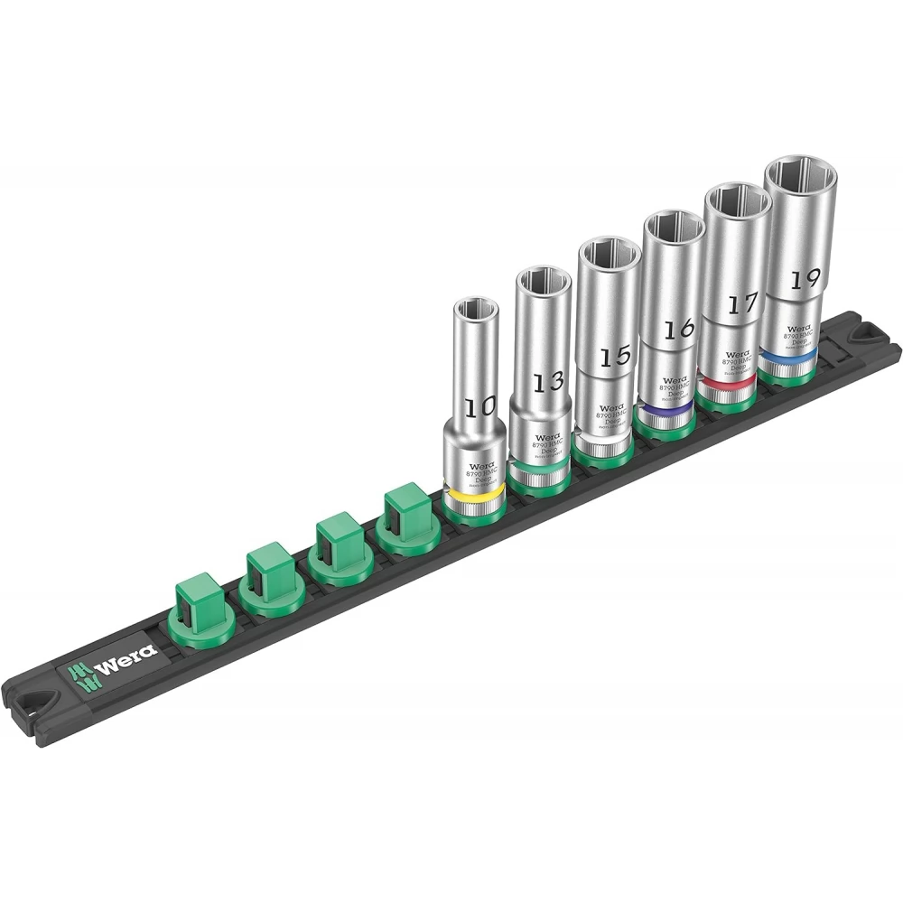 WERA C Deep Dugókulcs készlet Collos 1/2" 6 részes