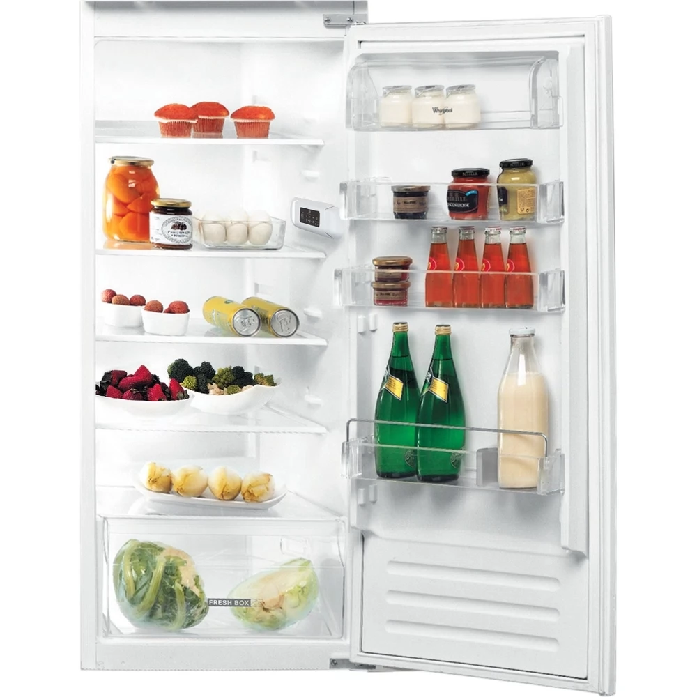 WHIRLPOOL ARG 7182 Hűtőszekrény beépíthető 209L Inox