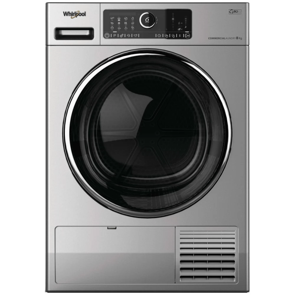 WHIRLPOOL AWZ 8HPS/PRO Szárítógép szabadónálló szürke