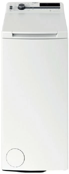 WHIRLPOOL TDLR 6261BS EU/N Mosógép felültöltős 6 kg A fehér