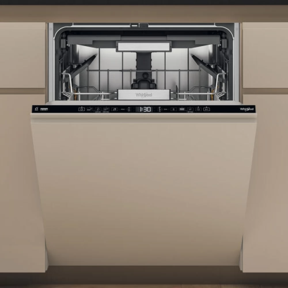 WHIRLPOOL W7I HT40 TS Mosogatógép beépíthető normál méretű 60 cm C fekete