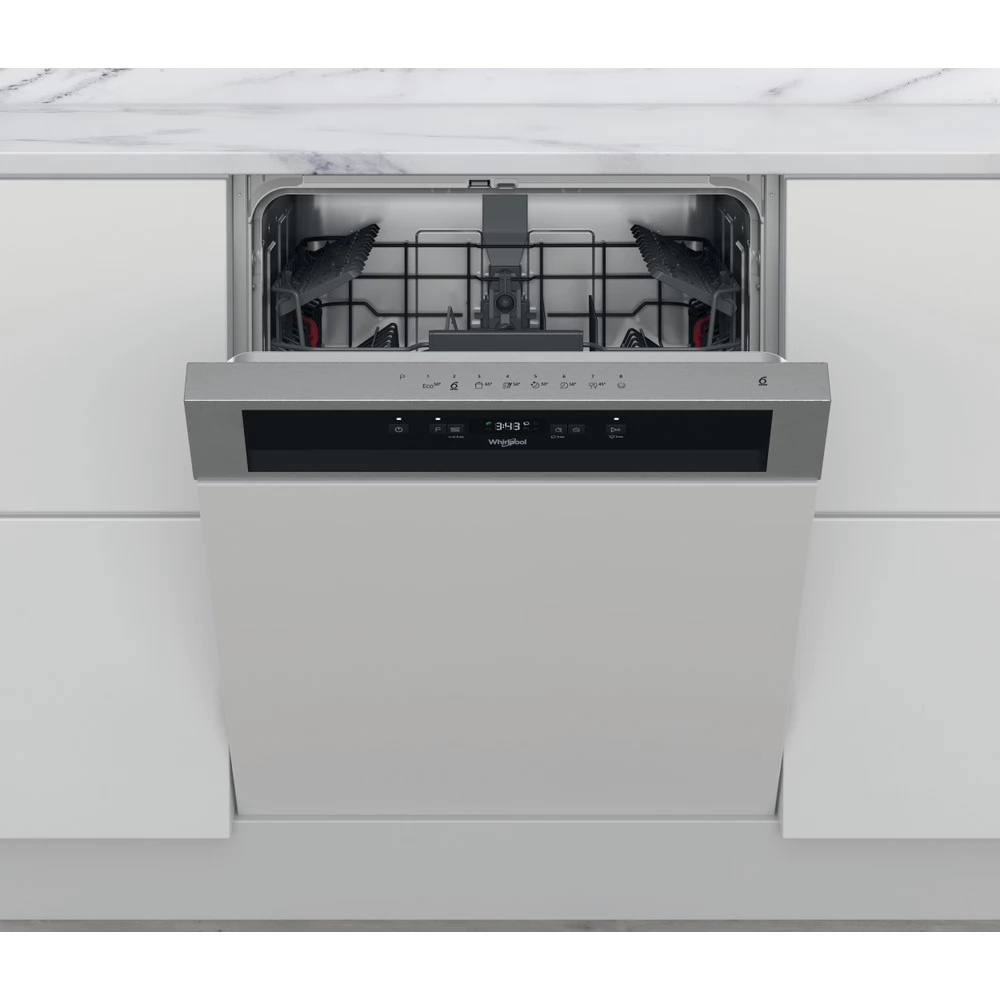 WHIRLPOOL WBC 3C26 X Mosogatógép beépíthető E inox