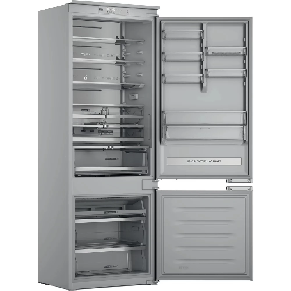 WHIRLPOOL WH SP70 T262 P Hűtőszekrény fagyasztóval 394L D Fehér