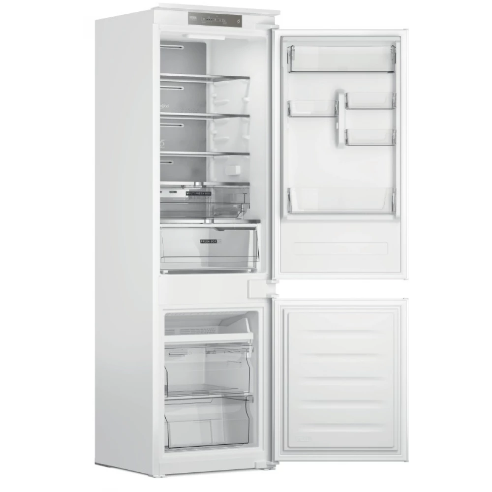 WHIRLPOOL WHC18 T341 Hűtő-fagyasztószekrény beépíthető F fehér