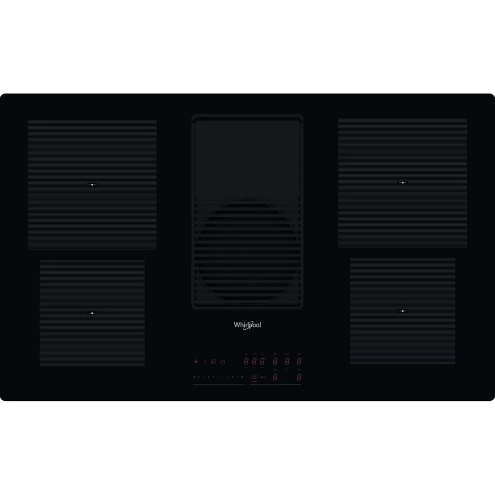 WHIRLPOOL WVH 92 K/1 Főzőlap indukciós üvegkerámia beépített elszívóval fekete