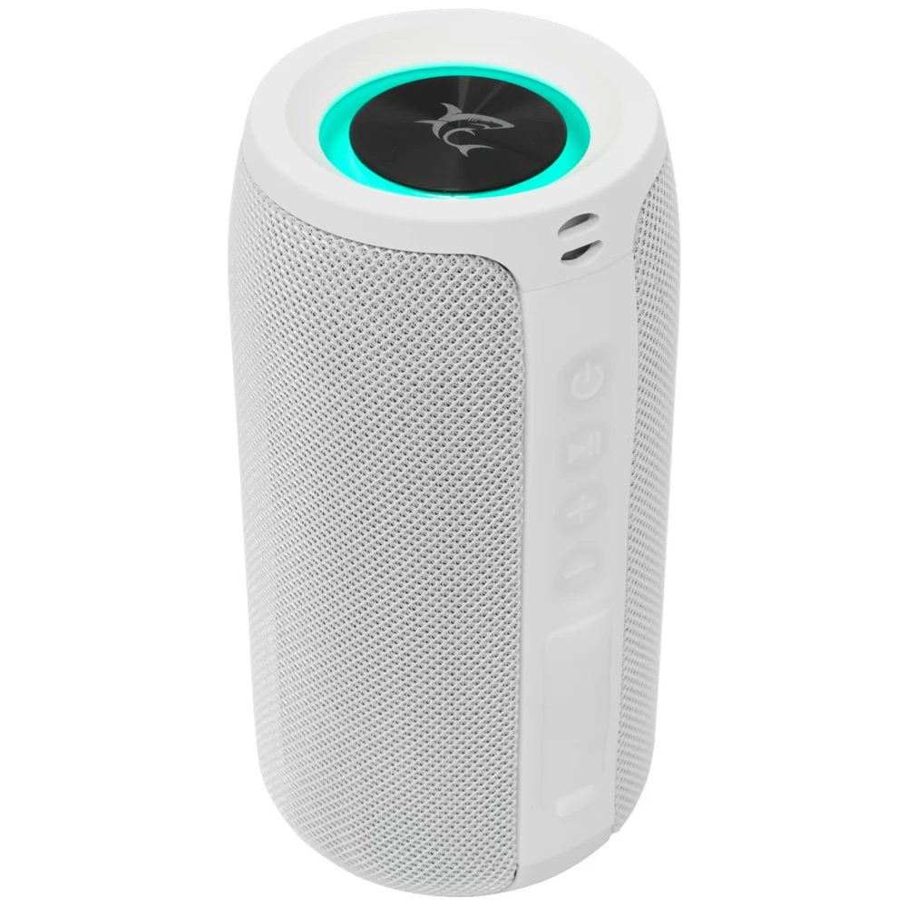 WHITE SHARK CONGA RGB bluetooth hangszóró fehér