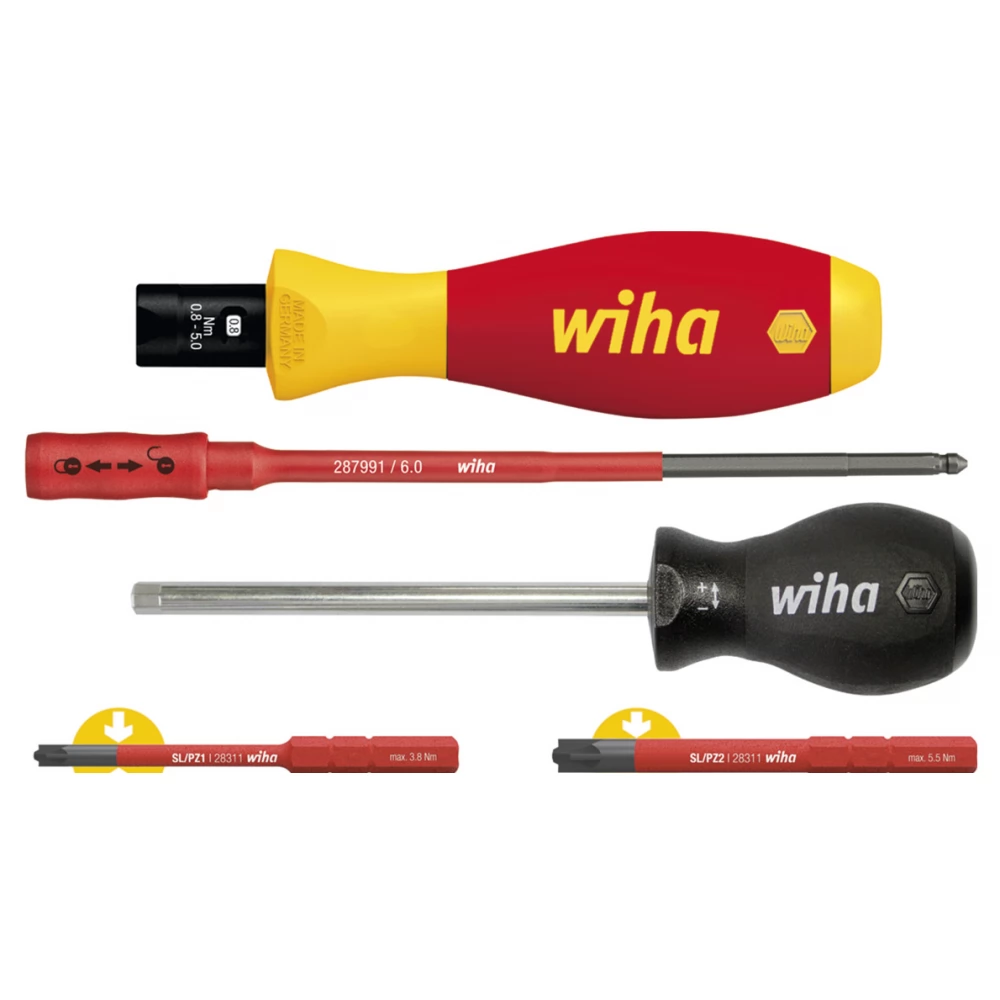 WIHA 38074 TorqueVario-S electric nyomaték-csavarozó készlet
