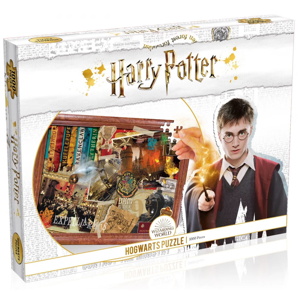 WINNINGMOVES Puzzle játék 1000 darabos Harry Potter Hogwarts