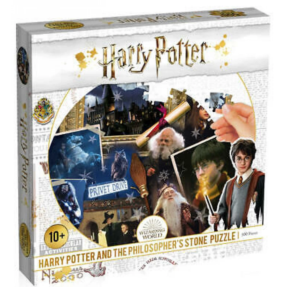 WINNINGMOVES Puzzle játék 500 darabos Harry Potter A Bölcsek Köve
