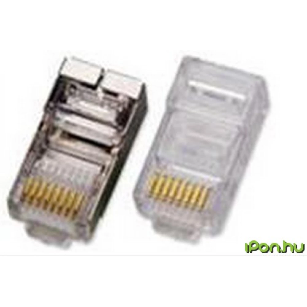 WIRETEK UTP Csatlakozó Ezüst 3cm LK-6002A