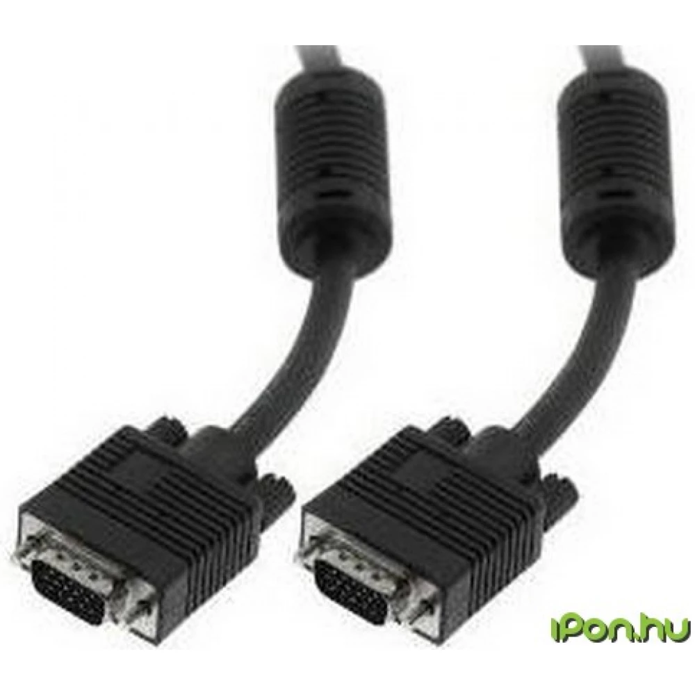 WIRETEK VGA/D-Sub Összekötő Fekete 3m PV13E-3