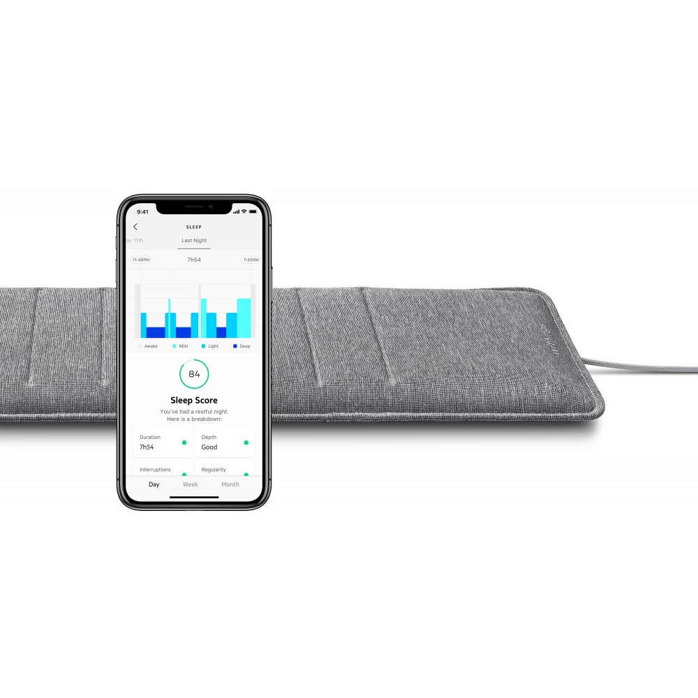 WITHINGS Alvásfigyelő matrac Analyze szürke