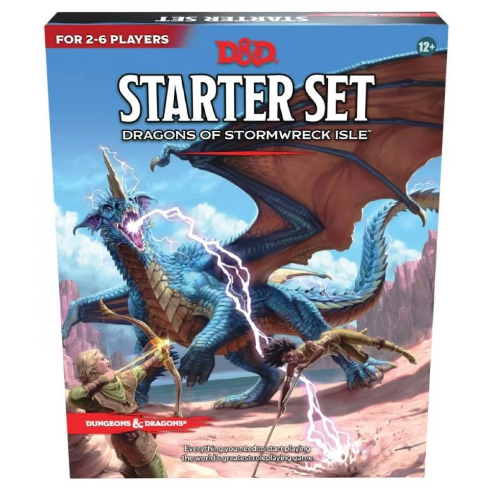 WIZARD OF THE COAST D&D Dragons of Stormwreck Isle Starter Set kalandjáték szabálykönyv kezdő készlet