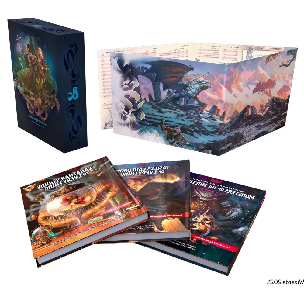 WIZARD OF THE COAST D&D Rules Expansion Gift Set kalandjáték szabálykönyv ajándék csomag