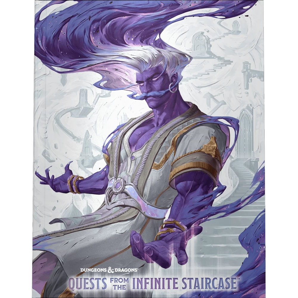 WIZARD OF THE COAST Quests from the Infinite Staircase kalandjáték könyv alternatív borítós változat