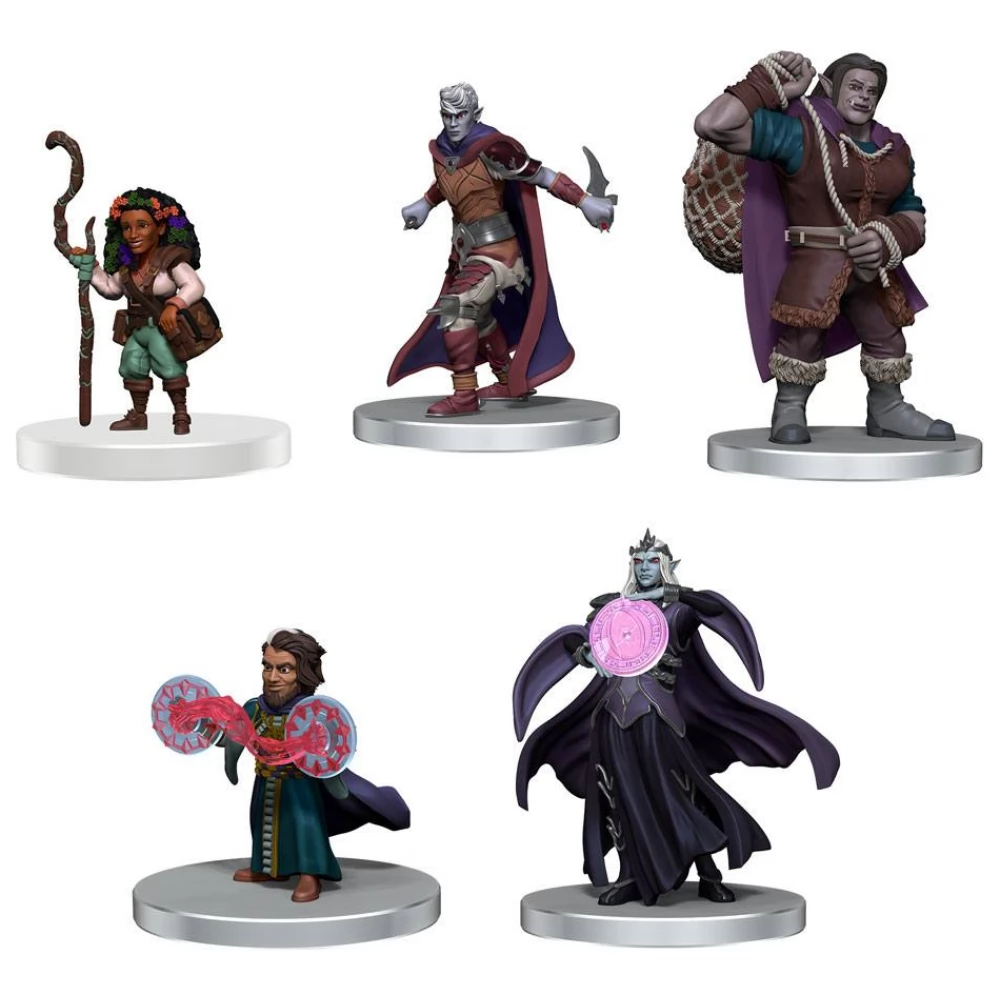 WIZK!DS Critical Role: Factions of Wildemount prepainted Miniatures Kryn Dynasty & Xhorhas kalandjáték figura szett