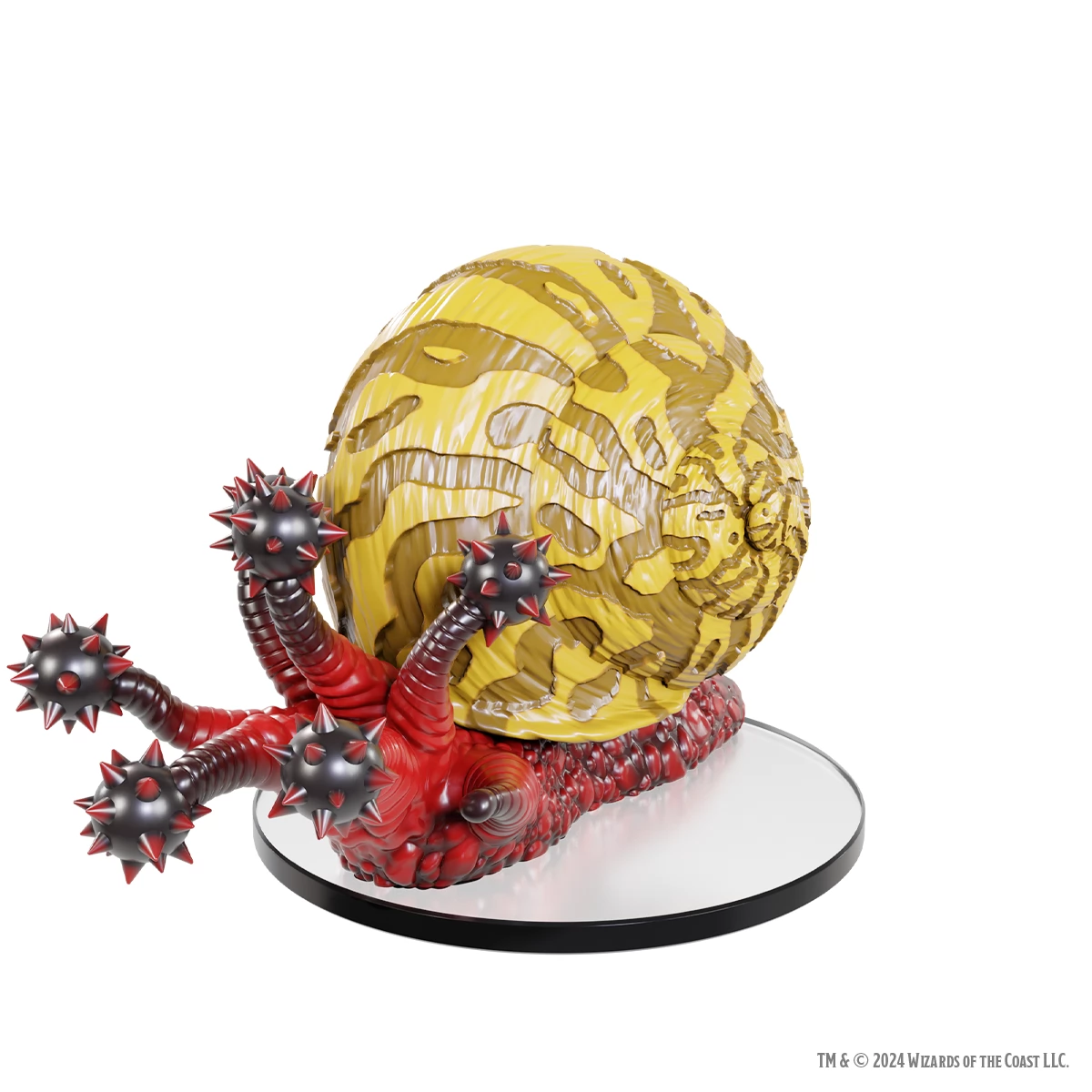 WIZK!DS D&D Icons of the Realms - 50th Anniversary Flail Snail 1e kalandjáték figura