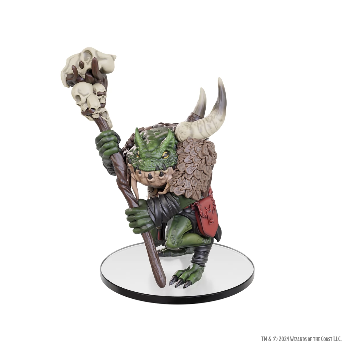 WIZK!DS D&D Icons of the Realms - 50th Anniversary Green Slaad 5e kalandjáték figura