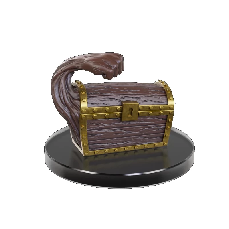 WIZK!DS D&D Icons of the Realms - 50th Anniversary Mimic 1e kalandjáték figura