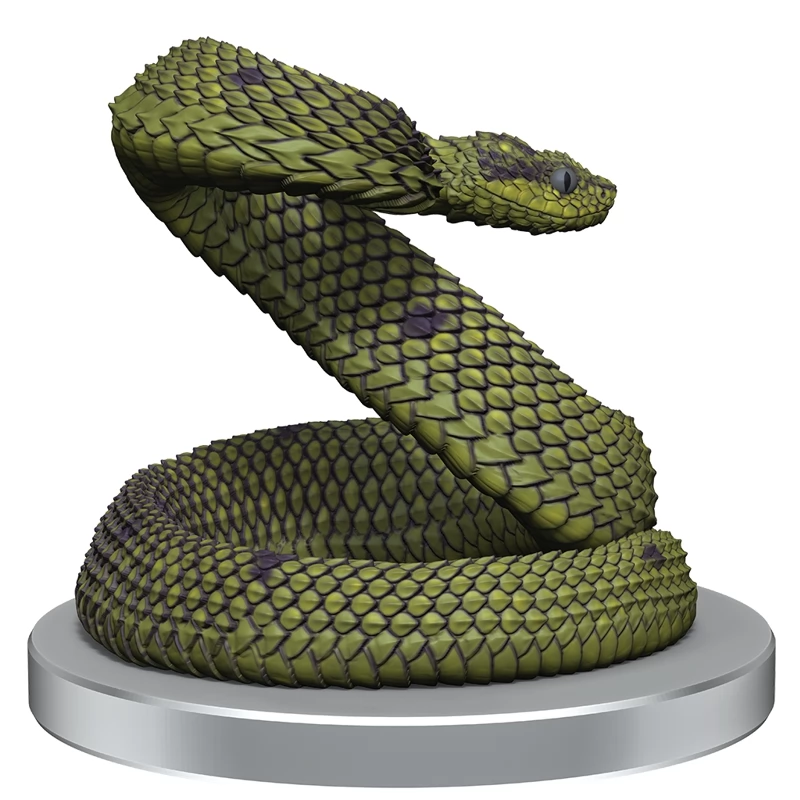 WIZK!DS D&D Icons of the Realms - Bigby Presents: Glory of the Giants Giant Poisonous Snake kalandjáték figura