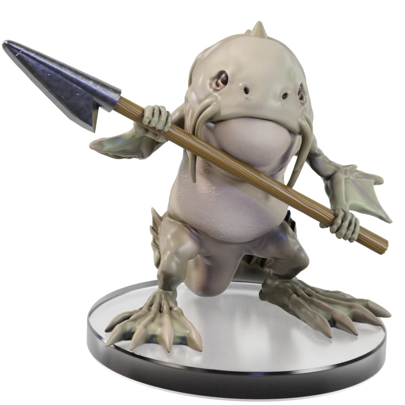 WIZK!DS D&D Icons of the Realms - Seas and Shores Locathah kalandjáték figura