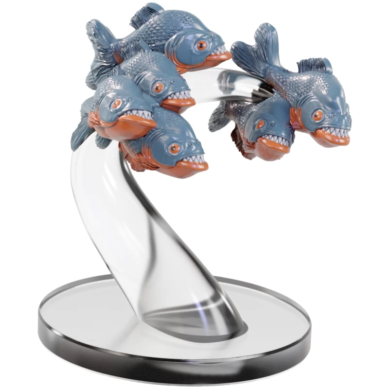WIZK!DS D&D Icons of the Realms - Seas and Shores Quipper Swarm kalandjáték figura