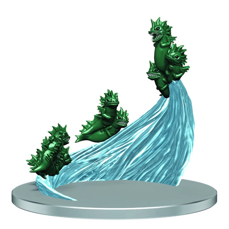 WIZK!DS D&D Icons of the Realms - Seas and Shores Sahuagin Hatchling Swarm kalandjáték figura