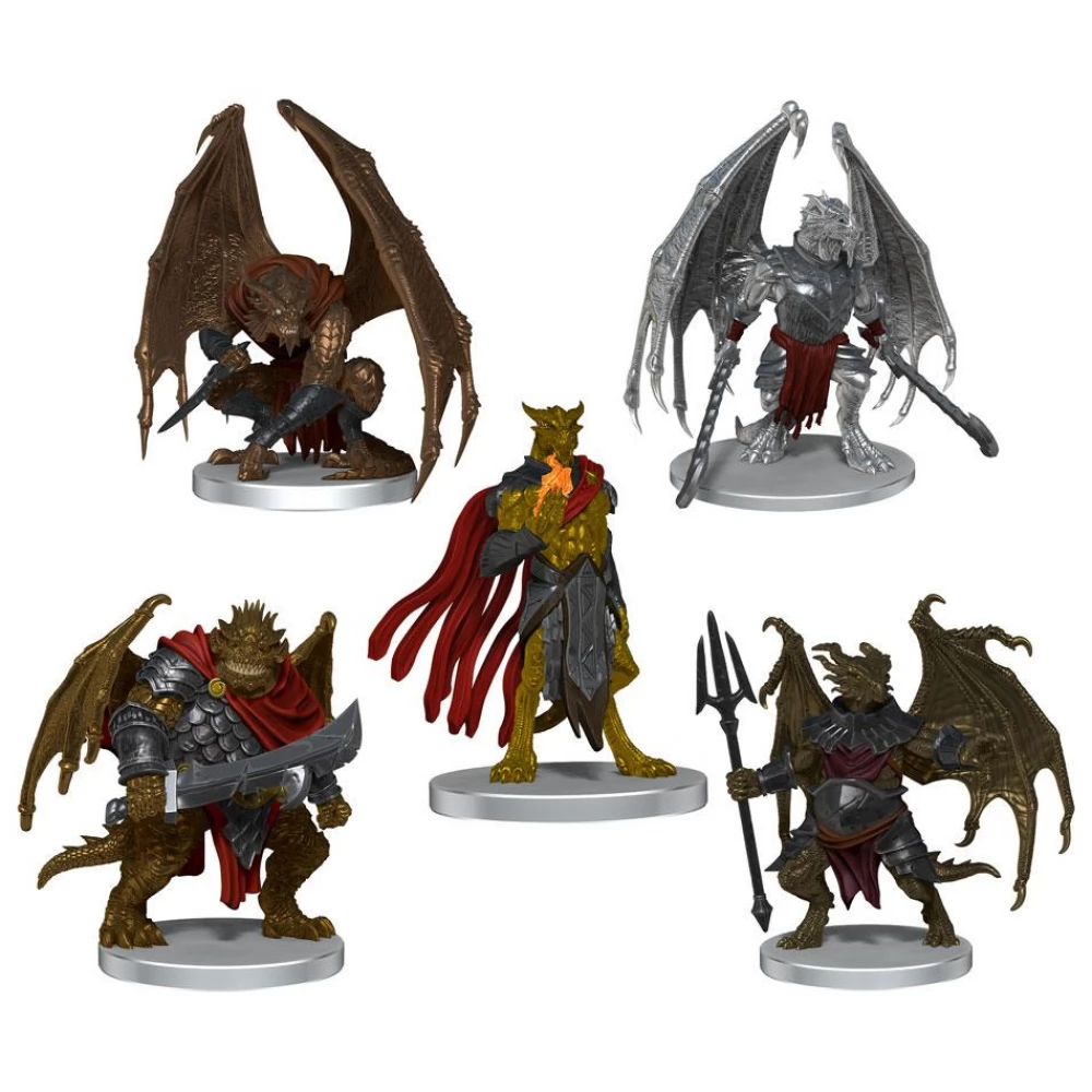 WIZK!DS D&D Idols Of The Realms - Dragonlance: Draconian Warband kalandjáték figura szett