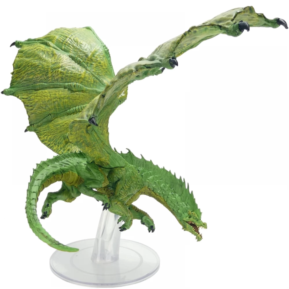 WIZK!DS D&D Idols Of The Realms - Dragonlance: Shadow of the Dragon Queen Young Green Dragon kalandjáték figura