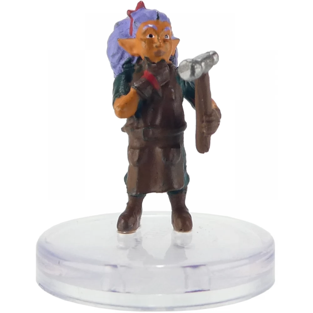 WIZK!DS D&D Idols Of The Realms - Dragonlance: Shadow of the Dragon Queen Mount Nevermind Gnome kalandjáték figura
