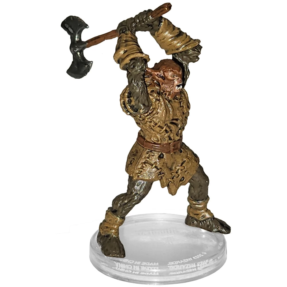 WIZK!DS D&D Planescape: Adventures in the Multiverse Bugbear (Axe) kalandjáték figura