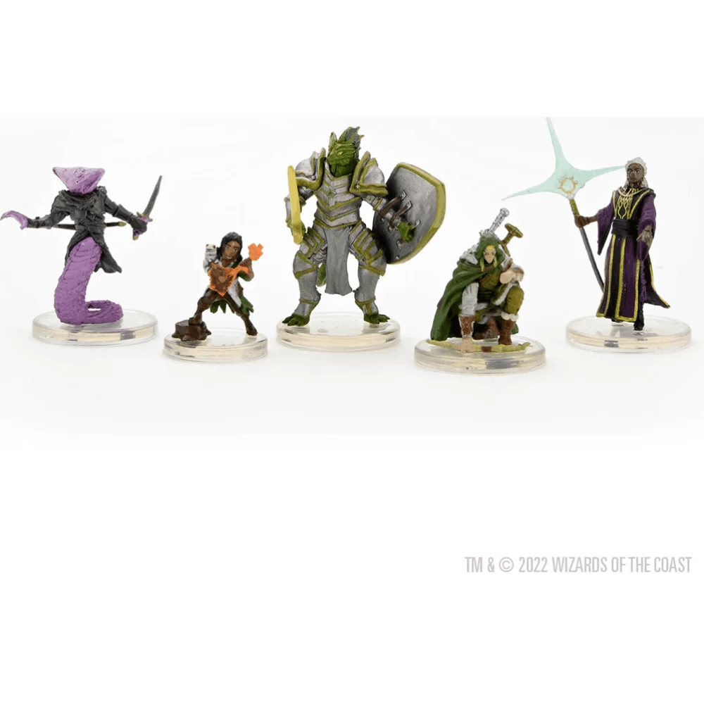 WIZK!DS Dungeon & Dragons Adventures in the Forgotten Realms kalandjáték figura szett