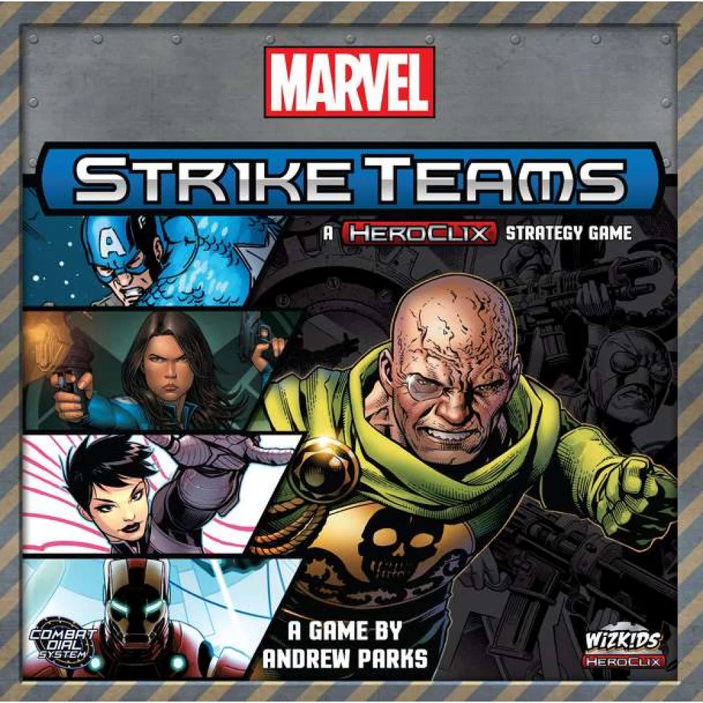 WIZK!DS Heroclix Marvel Strike Teams társasjáték