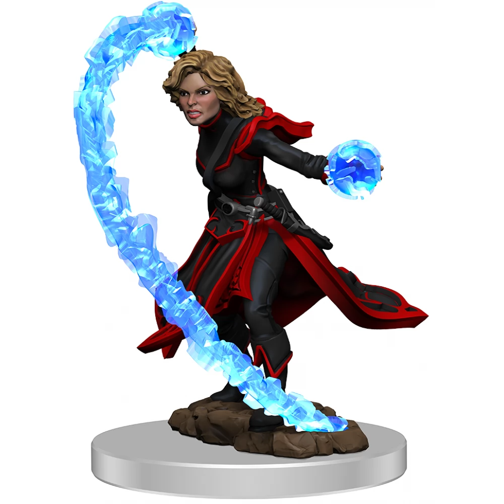 WIZK!DS Pathfinder Battles Human Wizard Female prémium kalandjáték figura